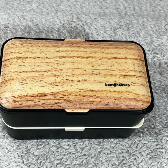 bentoheaven Dining Bentoheaven Bento Box Two Tier Plastic Lunch Box